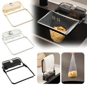 Mounted Kitchen Drain Filter with Collapsible Basket