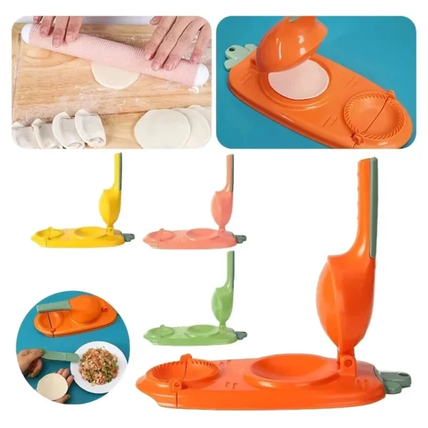 2-in-1 Dumpling Wrapper Maker Tool - Image 4