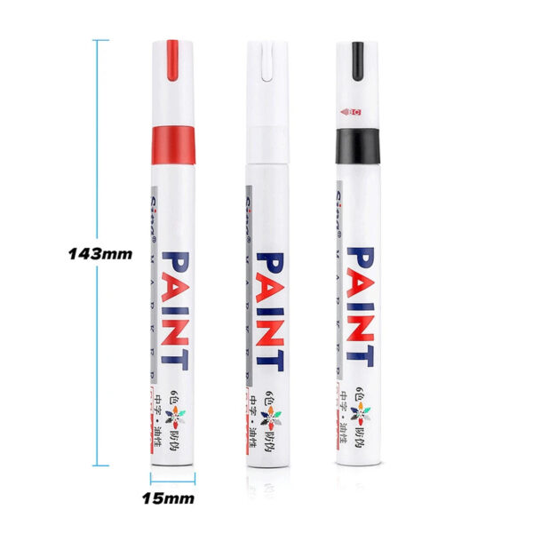 Permanent Waterproof Tire Paint Marker Pen - Image 3