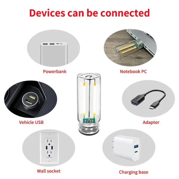 Retro Car USB Touch LED Lamps - Image 3