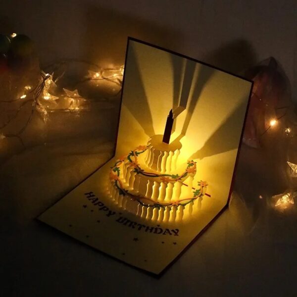 Pop up Happy Birthday Card - Image 3