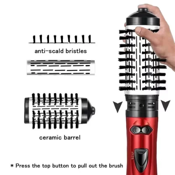 3-in-1 Hot Air Styler and Rotating Hair Dryer - Image 2