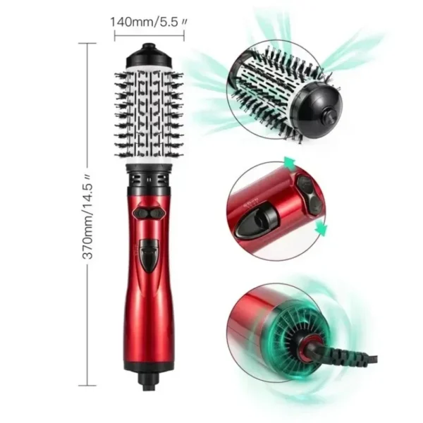 3-in-1 Hot Air Styler and Rotating Hair Dryer - Image 5