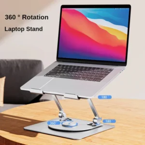 360° Rotating Adjustable Ergonomic Foldable Laptop Stand