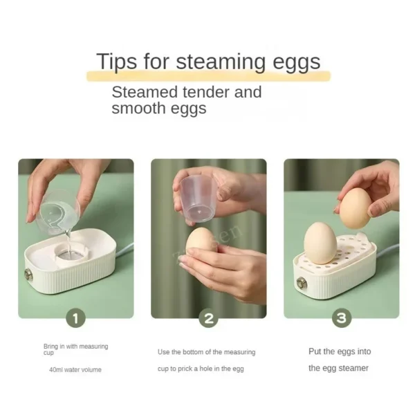 Automatic Power Off Rapid Egg Cooker - Image 5
