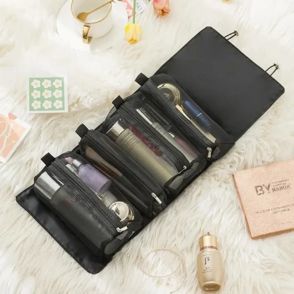 4Pcs in 1 Portable Cosmetic Travel Bag - Image 4
