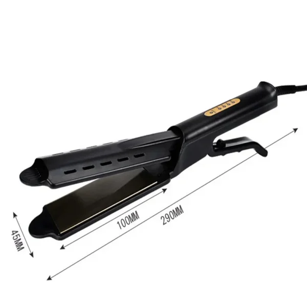 Four Gear Ceramic Tourmaline Ionic Flat Iron Hair Straightener - Image 6