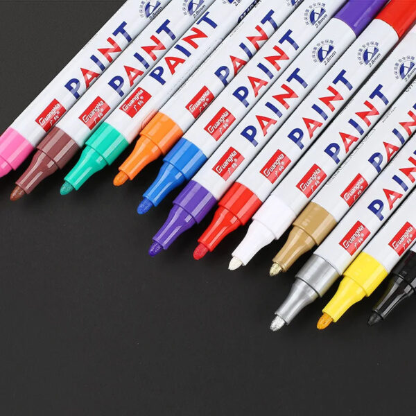 Permanent Waterproof Tire Paint Marker Pen - Image 5