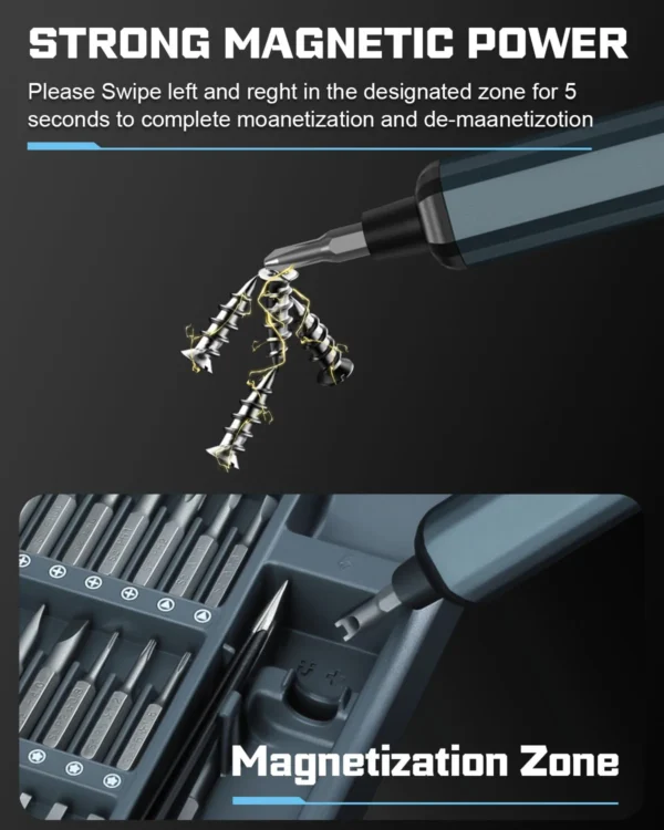 68 In 1 Mini Precision Electric Screwdriver Set - Image 5