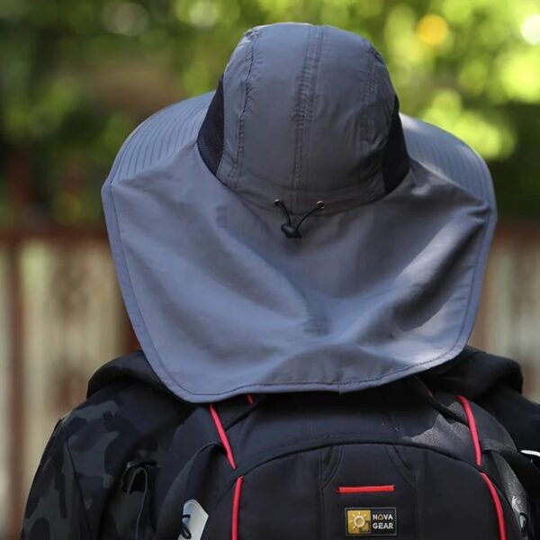 All-Round Protective Outdoor Fisherman Hat - Image 5