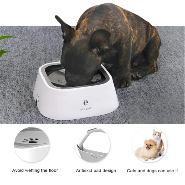 Anti Splash Pet Floating Water Bowl - Image 6