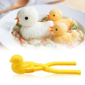 Assorted Cute Rice Molds and Snowballs Maker Clamps (4 Pcs)