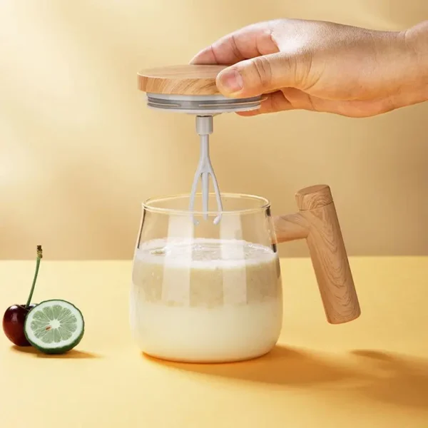 Automatic Portable Electric Magnetic Stirring Mug - Image 2