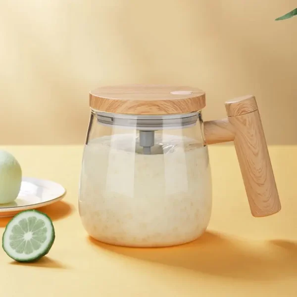 Automatic Portable Electric Magnetic Stirring Mug - Image 3
