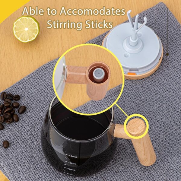 Automatic Portable Electric Magnetic Stirring Mug - Image 4