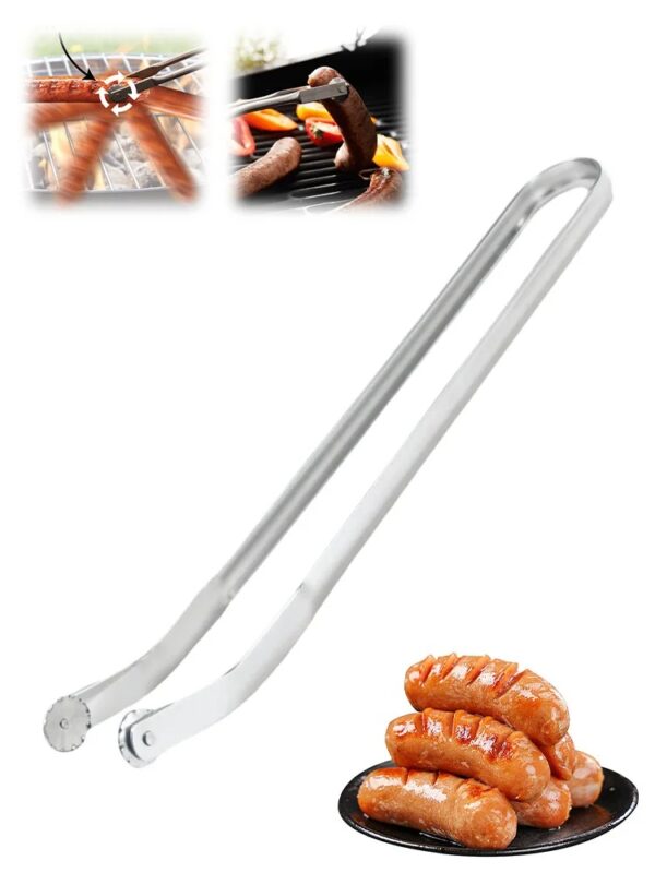 BBQ Sausage Turning Tongs - Image 3