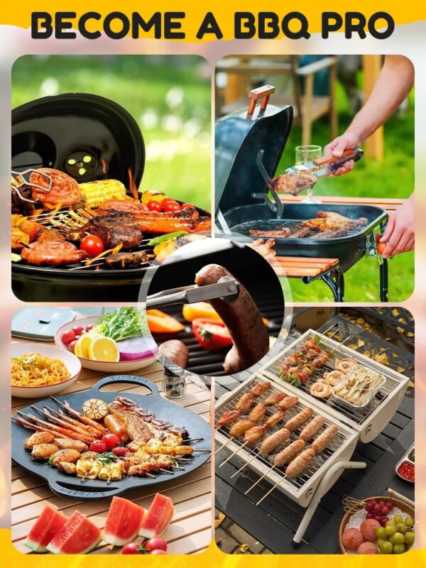 BBQ Sausage Turning Tongs - Image 4