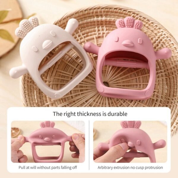 Baby Teether Chick Gloves - Image 2