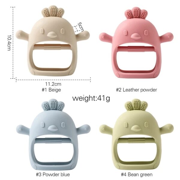 Baby Teether Chick Gloves - Image 6