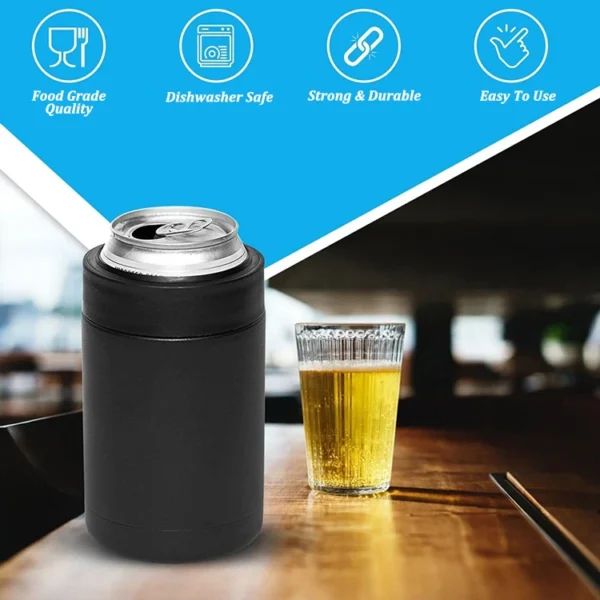 Beer Bottle and Can Cooler with Beer Opener - Image 7