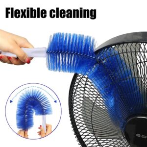 Bendable Microfiber Fan Dust Cleaner