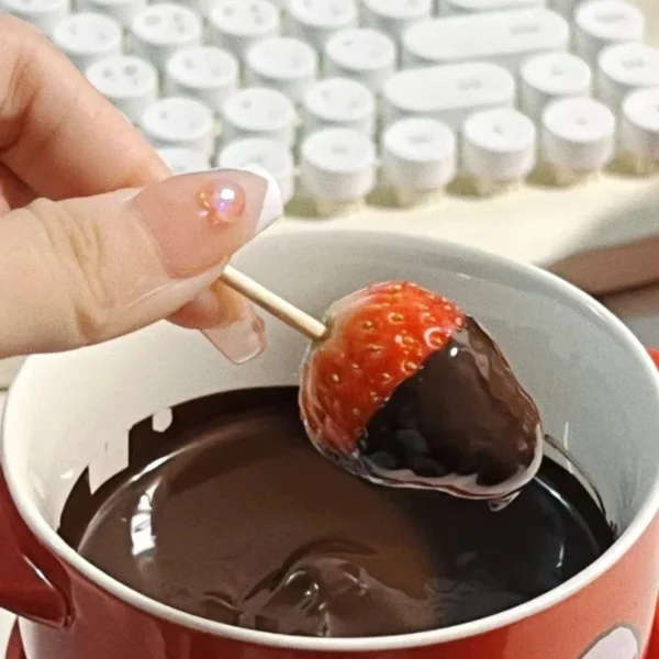 Ceramic Chocolate Fondue Mug - Image 6