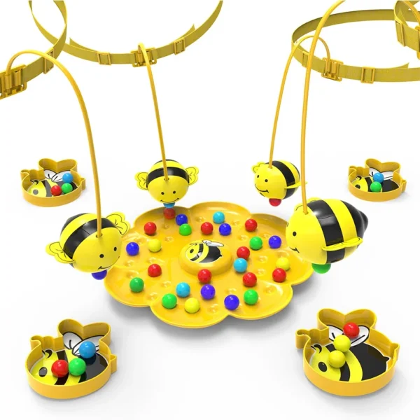 Clumsiness Little Bees - Bees Eating Pollen Puzzle Board Game - Image 5