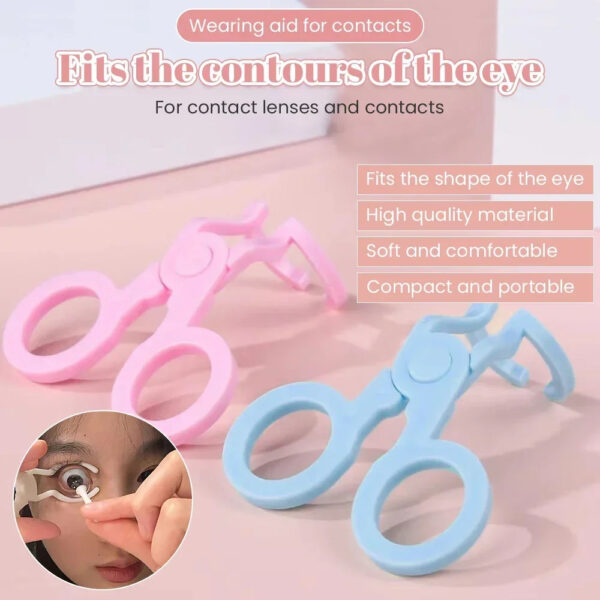 Contact Lenses Beauty Pupil Wearing Assistive Device - Image 2