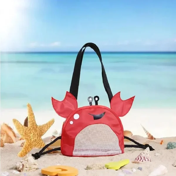 Crab Seashell Mesh Bag - Image 3
