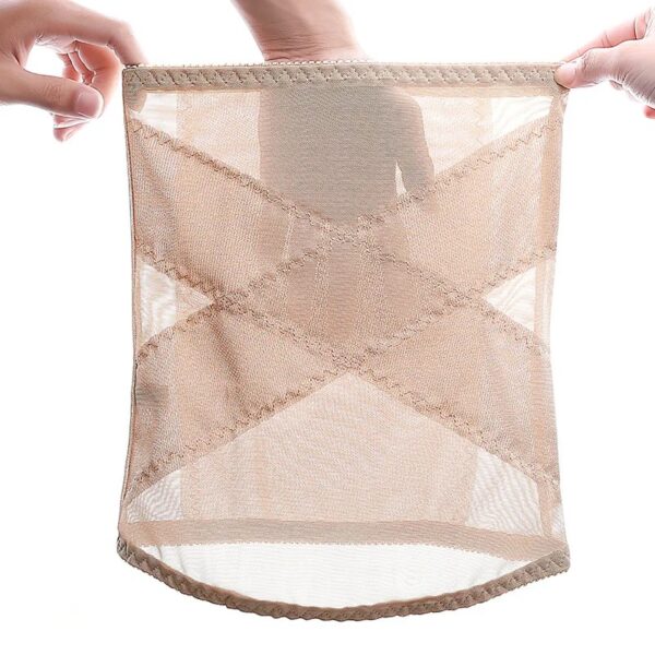 Cross Mesh Girdle for Waist Shaping - Image 6