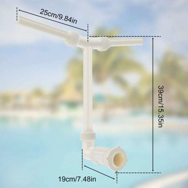 Dual Spray Swimming Pool Water Fountain - Image 4