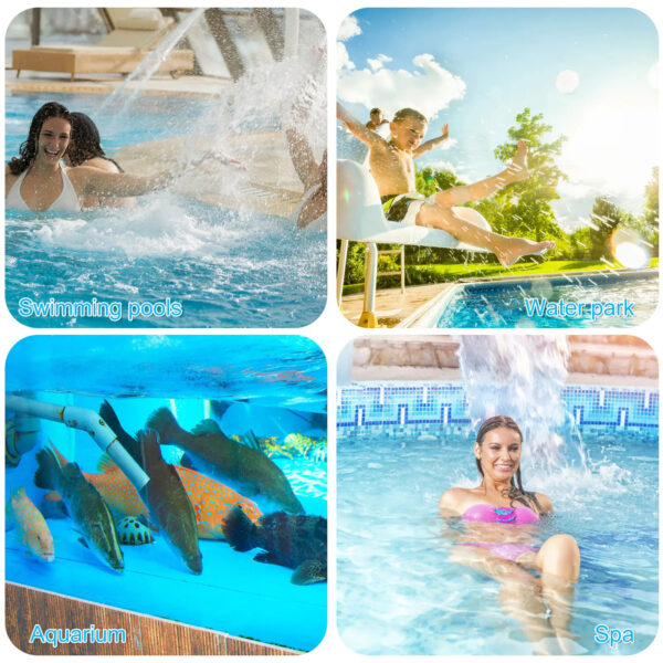 Dual Spray Swimming Pool Water Fountain - Image 6