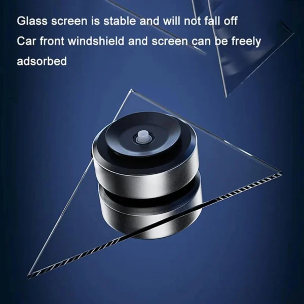 Dual Suction Cup Magnetic Phone Holder - Image 5