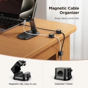 Easy Magnetic Clips Cables Organizer