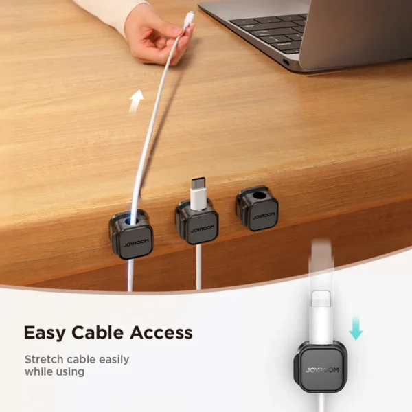 Easy Magnetic Clips Cables Organizer - Image 2
