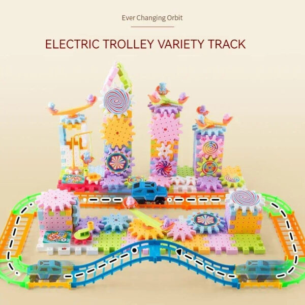 Educational STEM Electric Gears Blocks Toy - Image 2