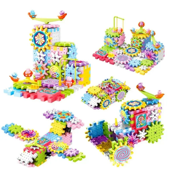 Educational STEM Electric Gears Blocks Toy - Image 5
