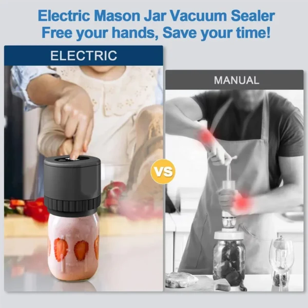 Electric Mason Jar Vacuum Sealer - Image 4