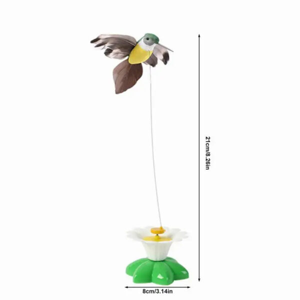 Electric Rotating Bird Teasing Cat Toy - Image 3