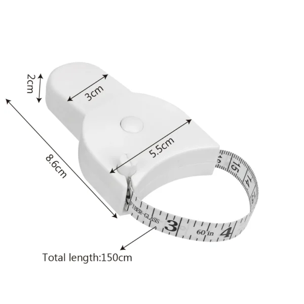 Ergonomic Retractable Telescopic Body Tape Measure - Image 6