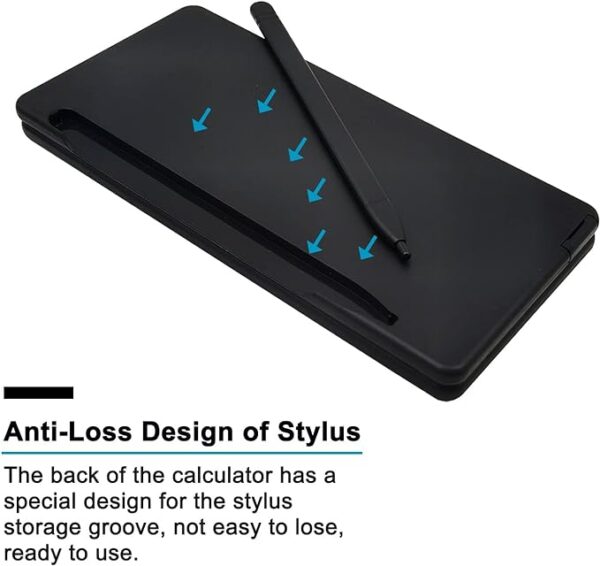 Foldable Digital Drawing Pad Calculator with Stylus