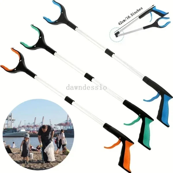 Foldable Grabber With 360° Swivel Clip - Image 2