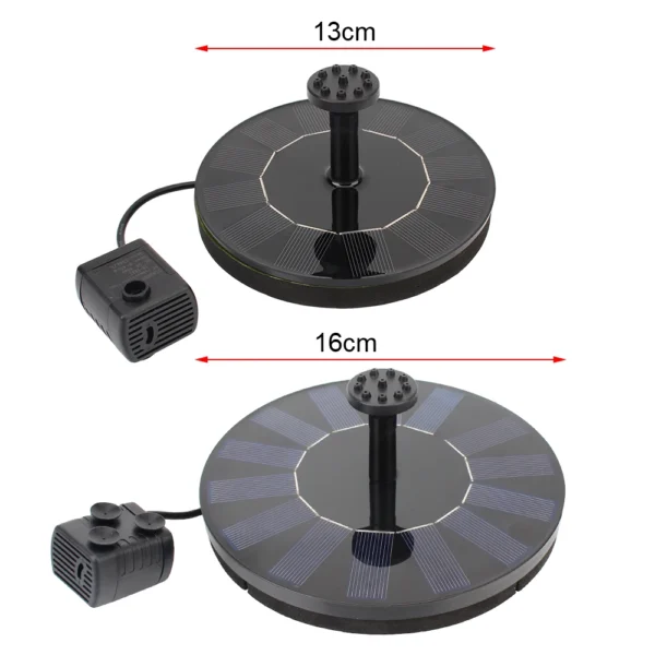 Garden Solar Powered Fountain - Image 5