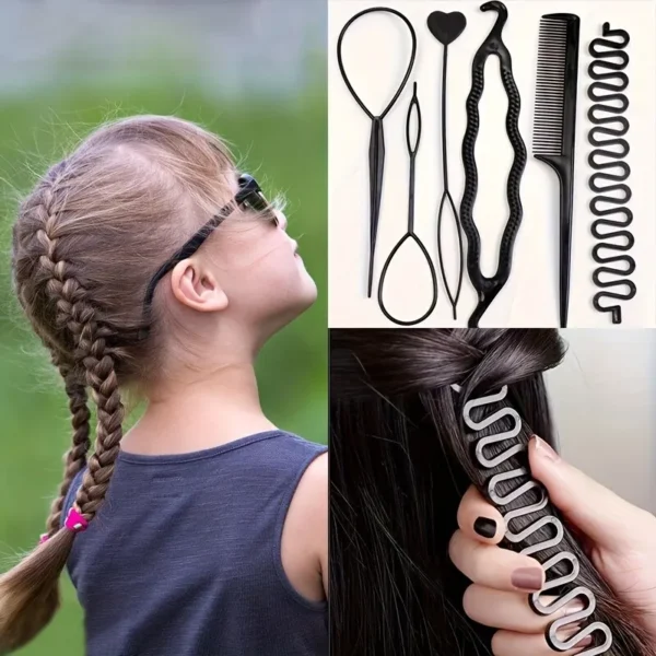 Glamorous Hair DIY Kit - 6 Piece/Set - Image 3