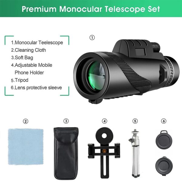 High Definition Portable Monocular Telescope - Image 5