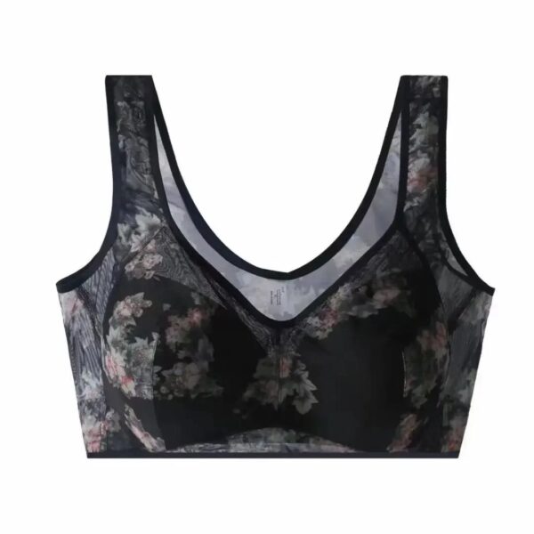 Ice Silk Lace Cooling Comfort Bra - Image 6