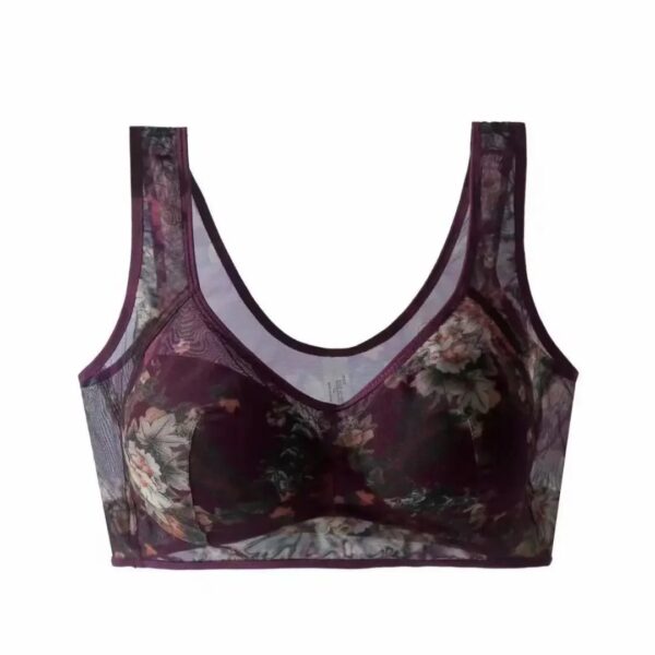 Ice Silk Lace Cooling Comfort Bra - Image 7