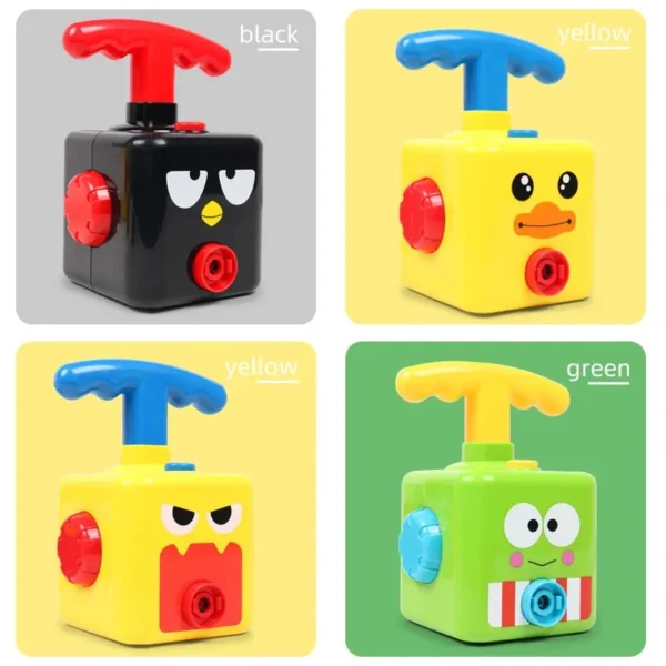 Interactive Balloon Powered Car Launcher Toy Set - Image 5