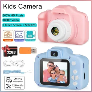 Kids Digital Mini DSLR Camera