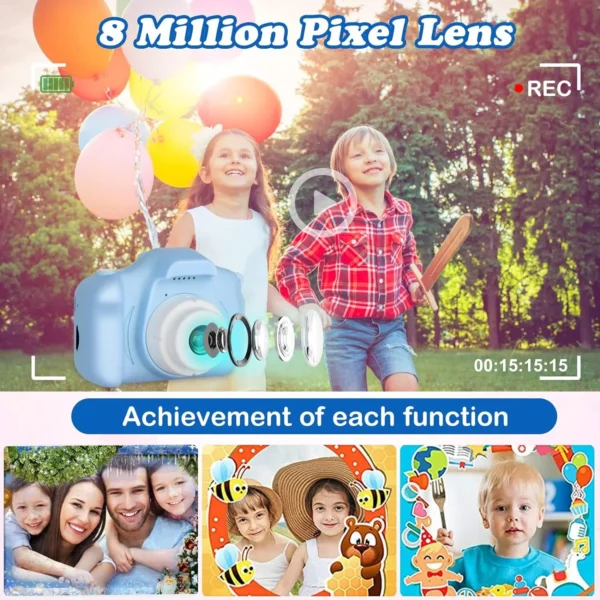 Kids Digital Mini DSLR Camera - Image 4